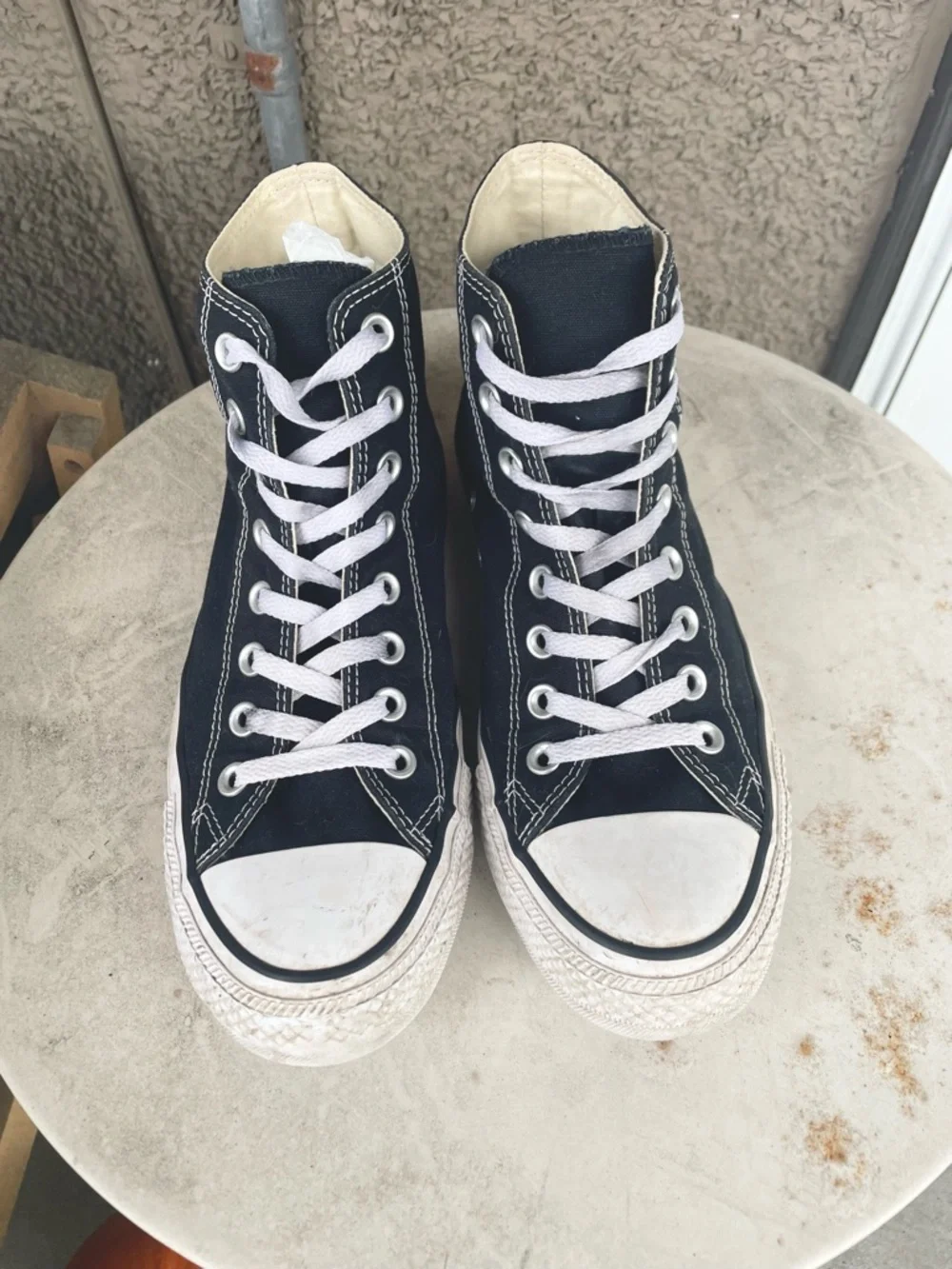 Converse All Star Chuck Taylor black high tops - Picture 3 of 8